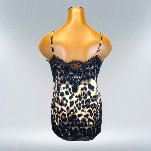 👚 STORIA || Animal Print Lace Tank/Cammisole- - Picture 5 of 6